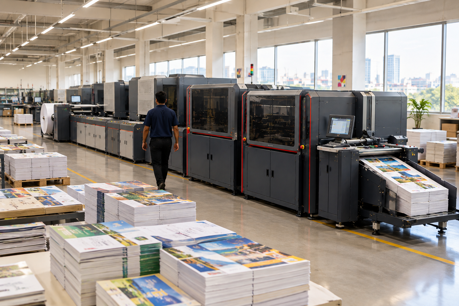 Newspapers and high-volume print