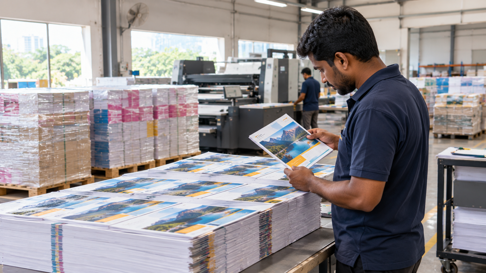 Newspapers & High-Volume Print — Bulk without the plate cost