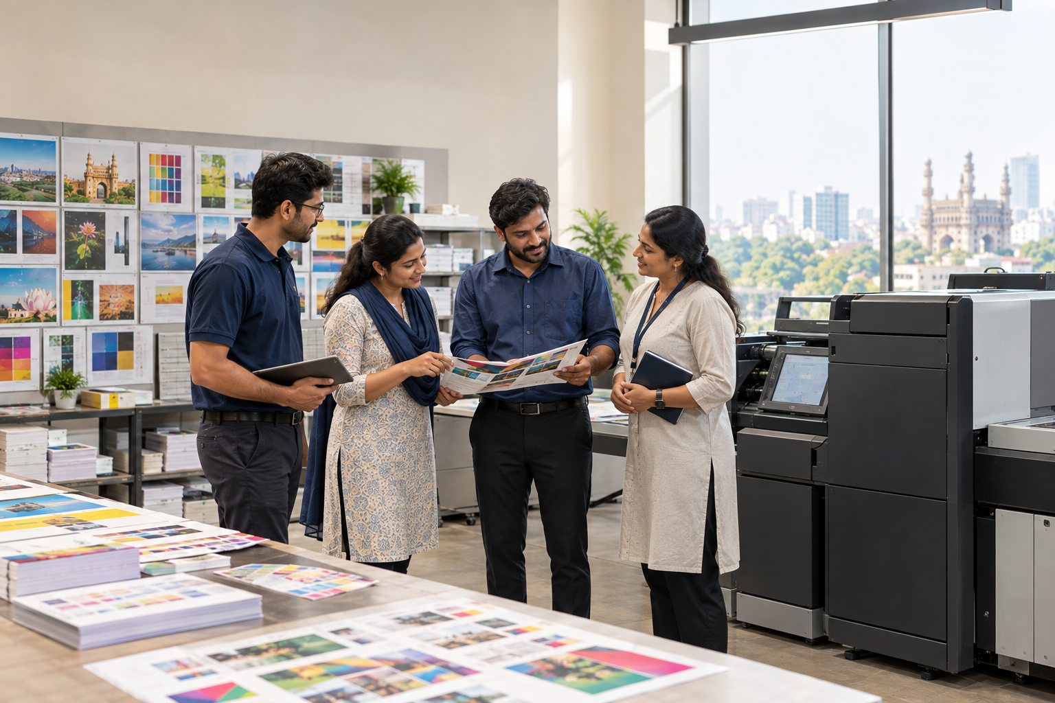 Sprintek Digital team and digital print production environment