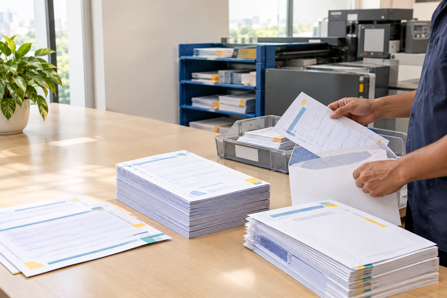 Security printing and variable documents