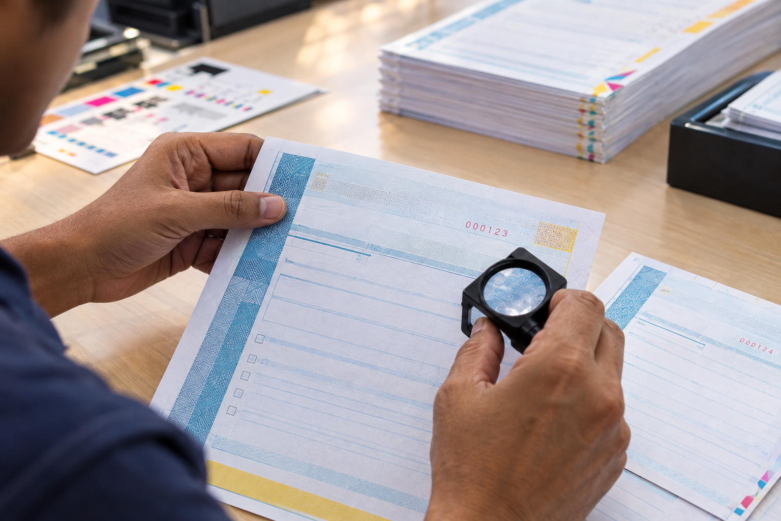Transactional & Security Print — Accurate variable documents